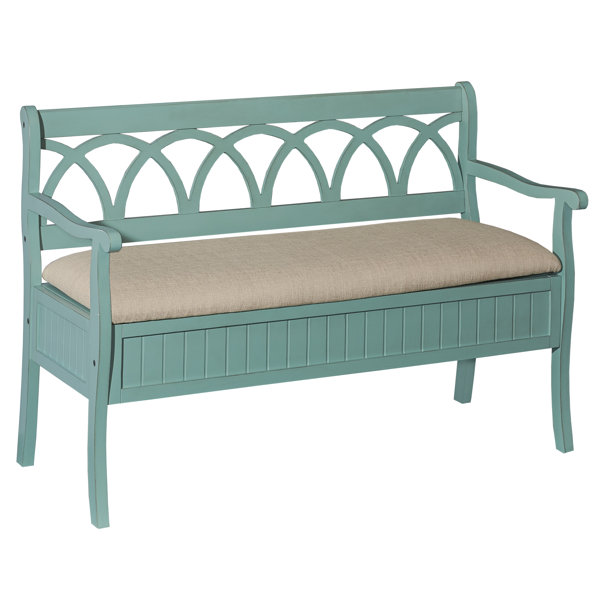 Channahon Upholstered Flip Top Storage Bench & Reviews Joss & Main